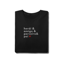 Camiseta &Pai Preta