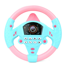 Volante Musical Interativo Com Ventosas, Luzes e Sons, Gira 360°